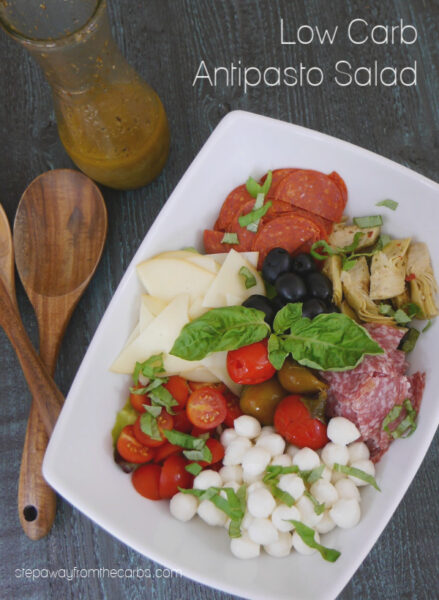 Low Carb Antipasto Salad Step Away From The Carbs