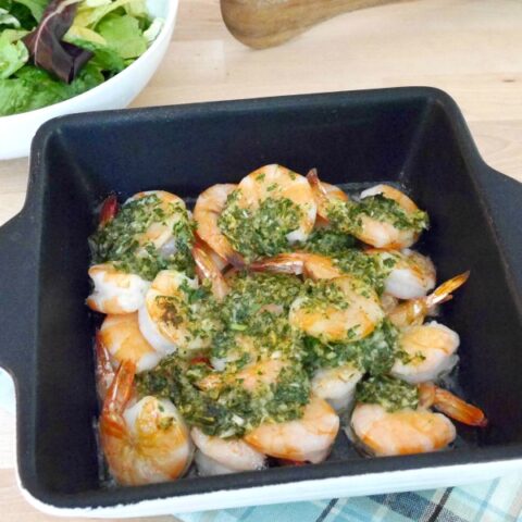 Low Carb Baked Shrimp