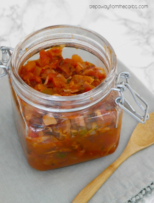 Quick Cook Bacon Jam - an easy low carb and keto condiment recipe!