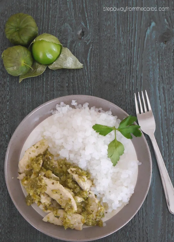 Low Carb Chicken Salsa Verde - a Mexican inspired keto recipe