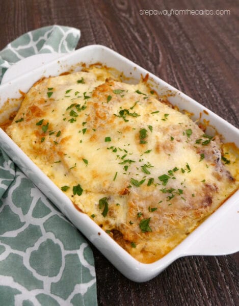 Low Carb Lasagna - Step Away From The Carbs