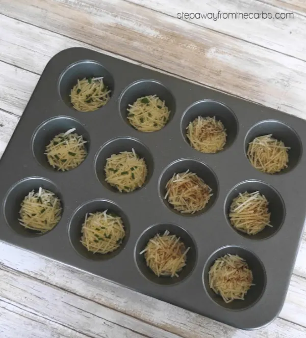 Parmesan Crisps Five Ways - different variations for the classic low carb snack!