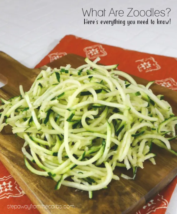 How to Make Zoodles (Zucchini Noodles!) - Blissfully Low Carb and