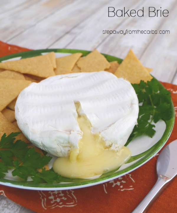 Baked Brie - an easy low carb and keto dish to serve as an appetizer or lunch