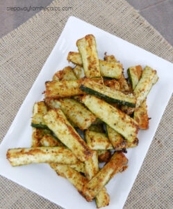 Low Carb Zucchini Fries - Step Away From The Carbs