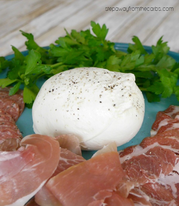 Burrata: everything you need to know about this fantastic soft cheese plus low carb recipes!