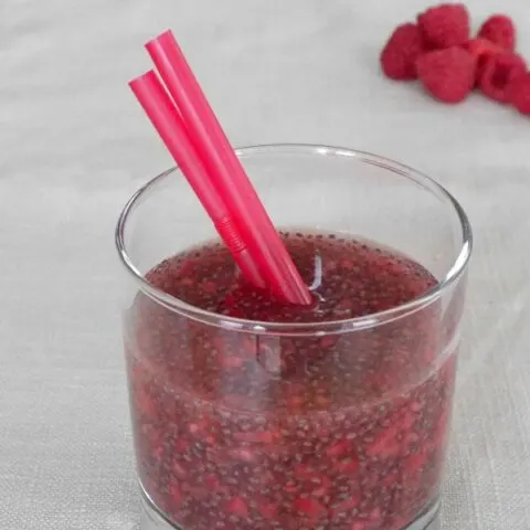 Raspberry Chia Drink