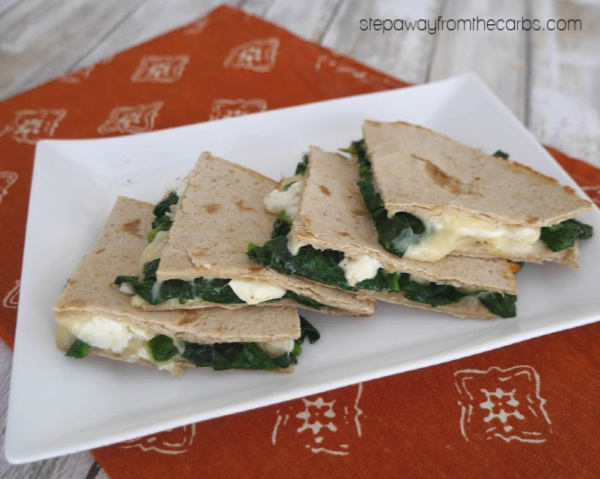 31 Best Low Carb Quesadillas - sweet and savory recipes!