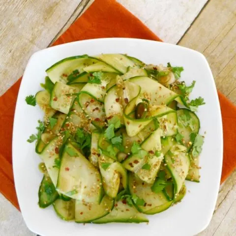 Asian Marinated Cucumber Salad