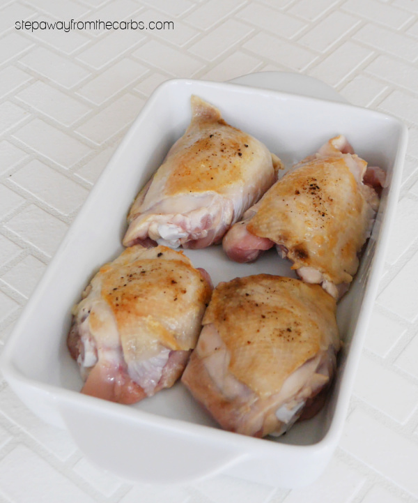 Diet Coke Chicken - a low carb recipe that can be made with any sugar free cola.
