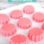 Yogurt Jello Bites - low carb