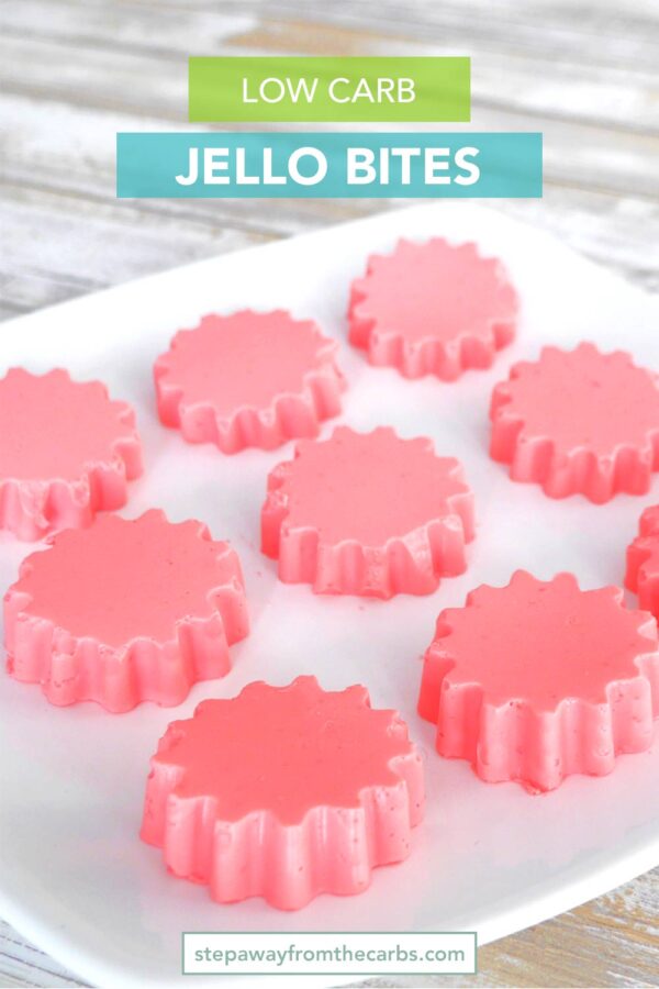 Low Carb Yogurt Jello Bites - Step Away From The Carbs