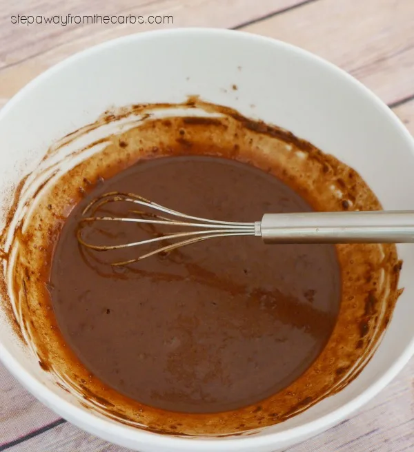 Low Carb Chocolate Sauce - quick sugar free and keto recipe