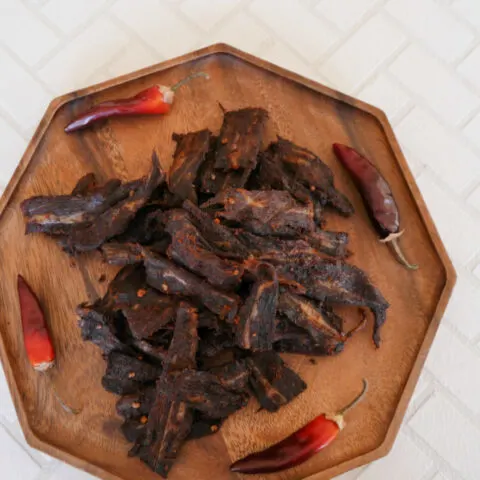 Homemade Chipotle Beef Jerky