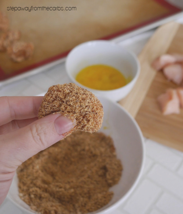 Low Carb Paprika Chicken Bites - keto and gluten-free recipe