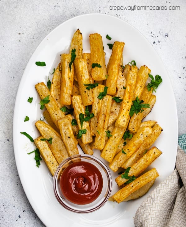 Turnip Fries - a tasty low carb alternative to potato!