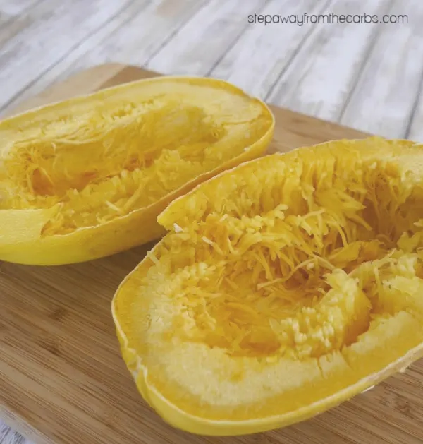 How to Cook Spaghetti Squash - three ways! Great for a low carb alternative to pasta!