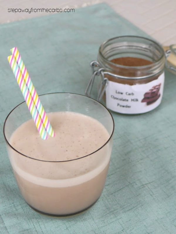 Homemade Low Carb Chocolate Milk Mix - sugar free recipe