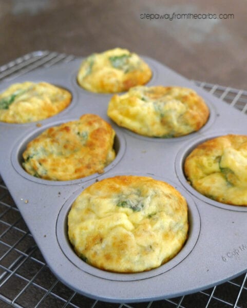 Low Carb Layered Breakfast Muffins