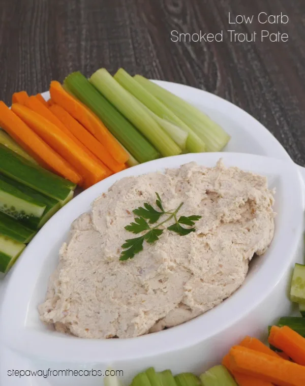 Low Carb Smoked Trout Pate