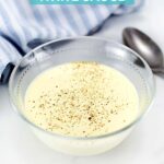 Low Carb and Keto White Sauce