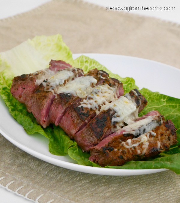 Low Carb Lettuce Steak Wraps with Cheese. The perfect low carb lunch!