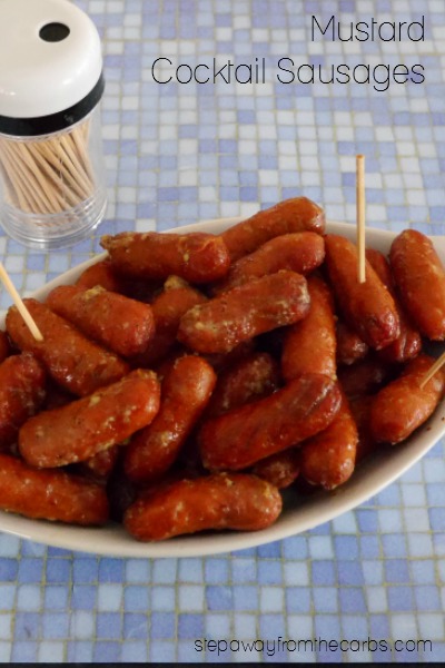 Our Honey & Pineapple Mustard paired with our mini sausages would