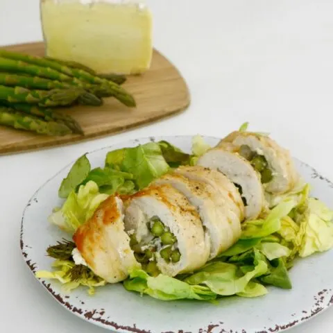Brie and Asparagus Stuffed Chicken