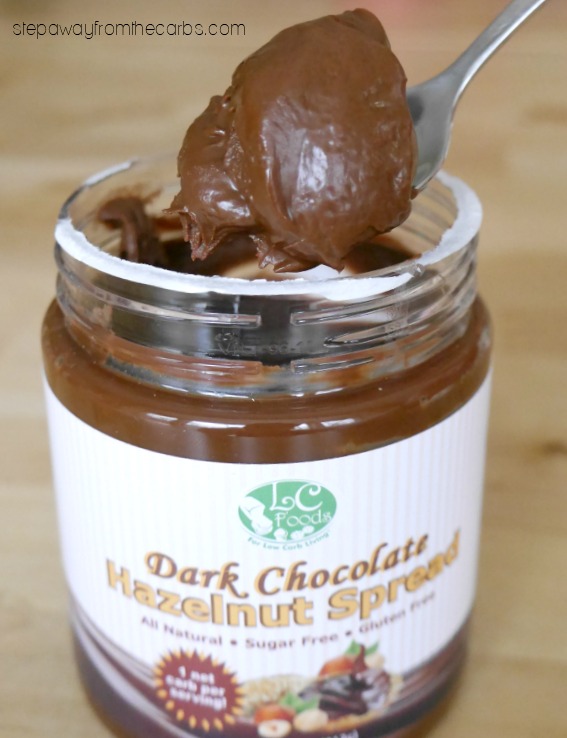 Dark chocolate hazelnut spread from LC Foods