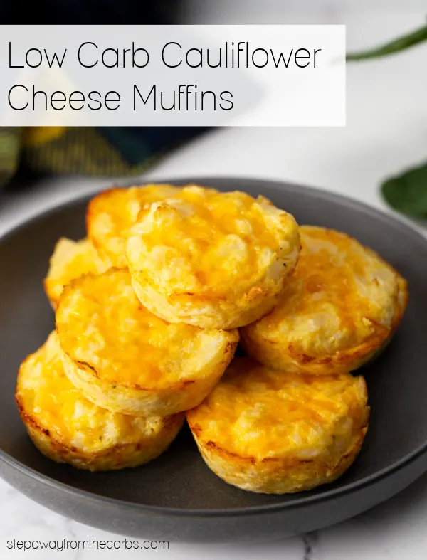 Low Carb Cauliflower Cheese Muffins