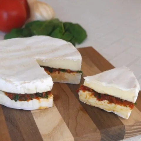 Italian Stuffed Brie