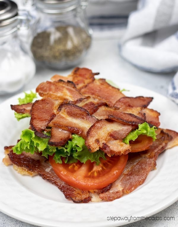 The No Bread BLT - low carb perfection!
