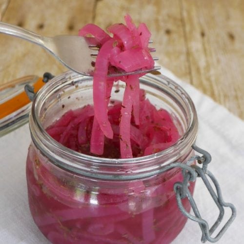 Mediterranean Marinated Red Onions Step Away From The Carbs