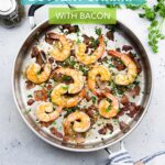 Buttery Shrimp with Bacon - keto and low carb recipe