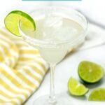 Low Carb Margarita with video tutorial