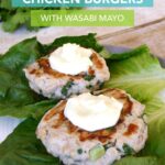 Low Carb Cilantro Chicken Burgers