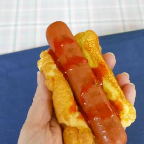 Cloud Bread Hot Dog Buns