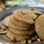 Low Carb Pecan Cookies - with video tutorial