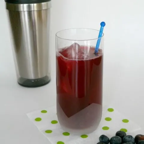 Low Carb Blueberry Cooler