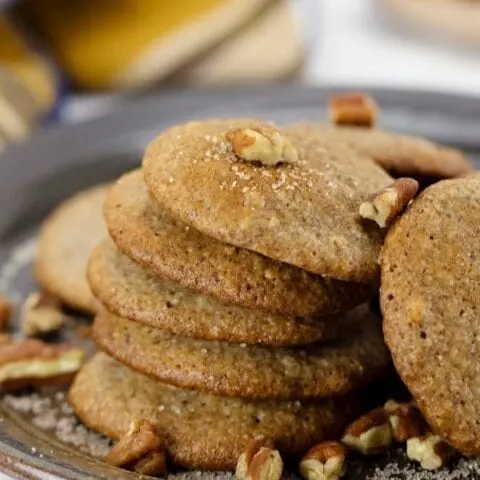 Easy Low Carb Pecan Cookies