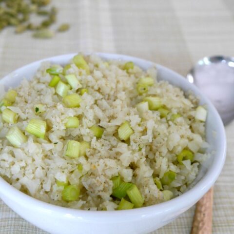 Cardamom Cauliflower Rice