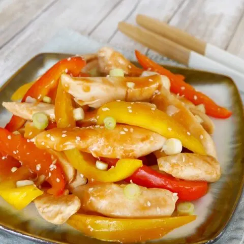Low Carb Asian Ginger Chicken