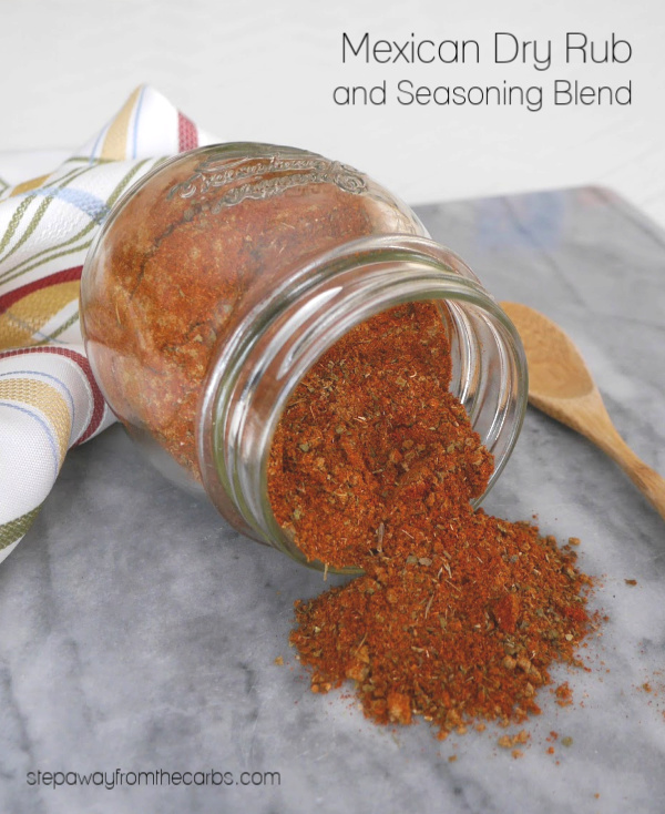 Mexican Dry Rub and Seasoning Blend - a super useful three-ingredient salt-free mix!