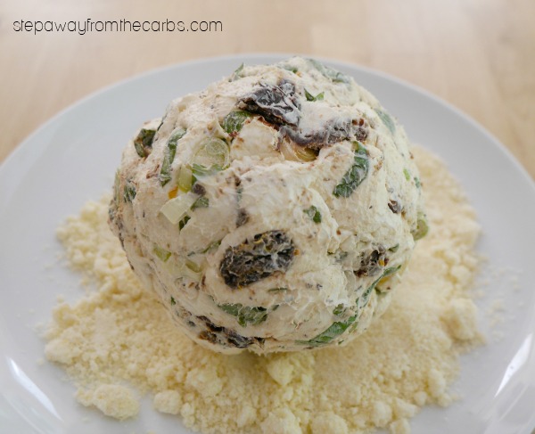Italian Cheese Ball - a classic party favorite! Low carb / Keto / LCHF recipe.