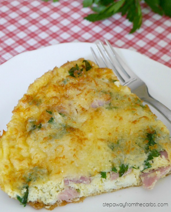 Ham Omelet - a super tasty low carb breakfast to share with the family!