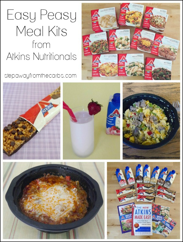 Introducing the Easy Peasy Meal Kits from Atkins Nutritionals!