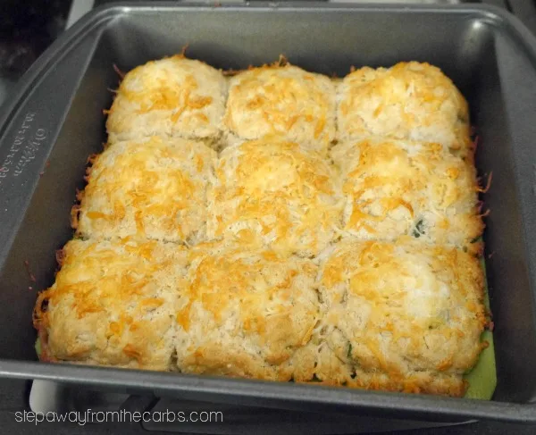 Low Carb Biscuits with Jalapeños - a baking mix review