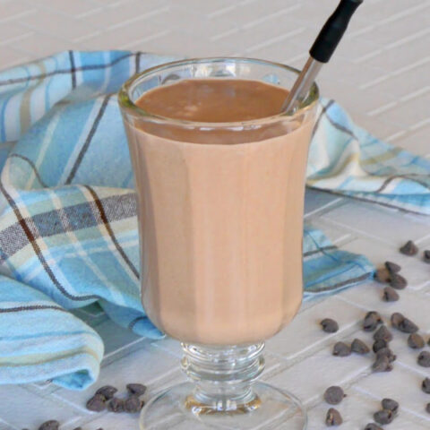 Low Carb Chocolate Hazelnut Shake