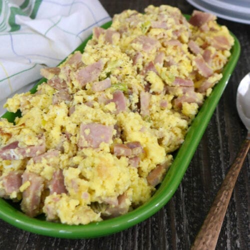 Slow Cooker Ham and Egg Casserole Step Away From The Carbs