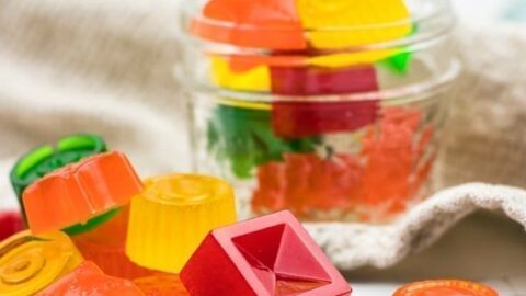 Chewy Sugar-Free Gummy Candy (Only 3 Ingredients) - Thinlicious